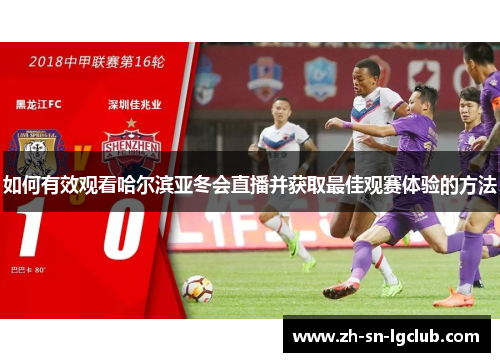 如何有效观看哈尔滨亚冬会直播并获取最佳观赛体验的方法