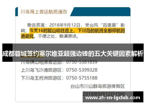 成都蓉城签约塞尔维亚超强边锋的五大关键因素解析