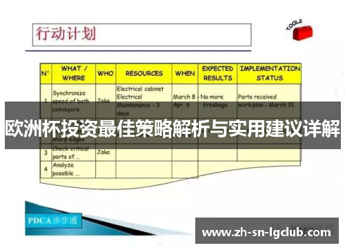 欧洲杯投资最佳策略解析与实用建议详解 欧洲杯投资最佳策略解析与实用建议详解